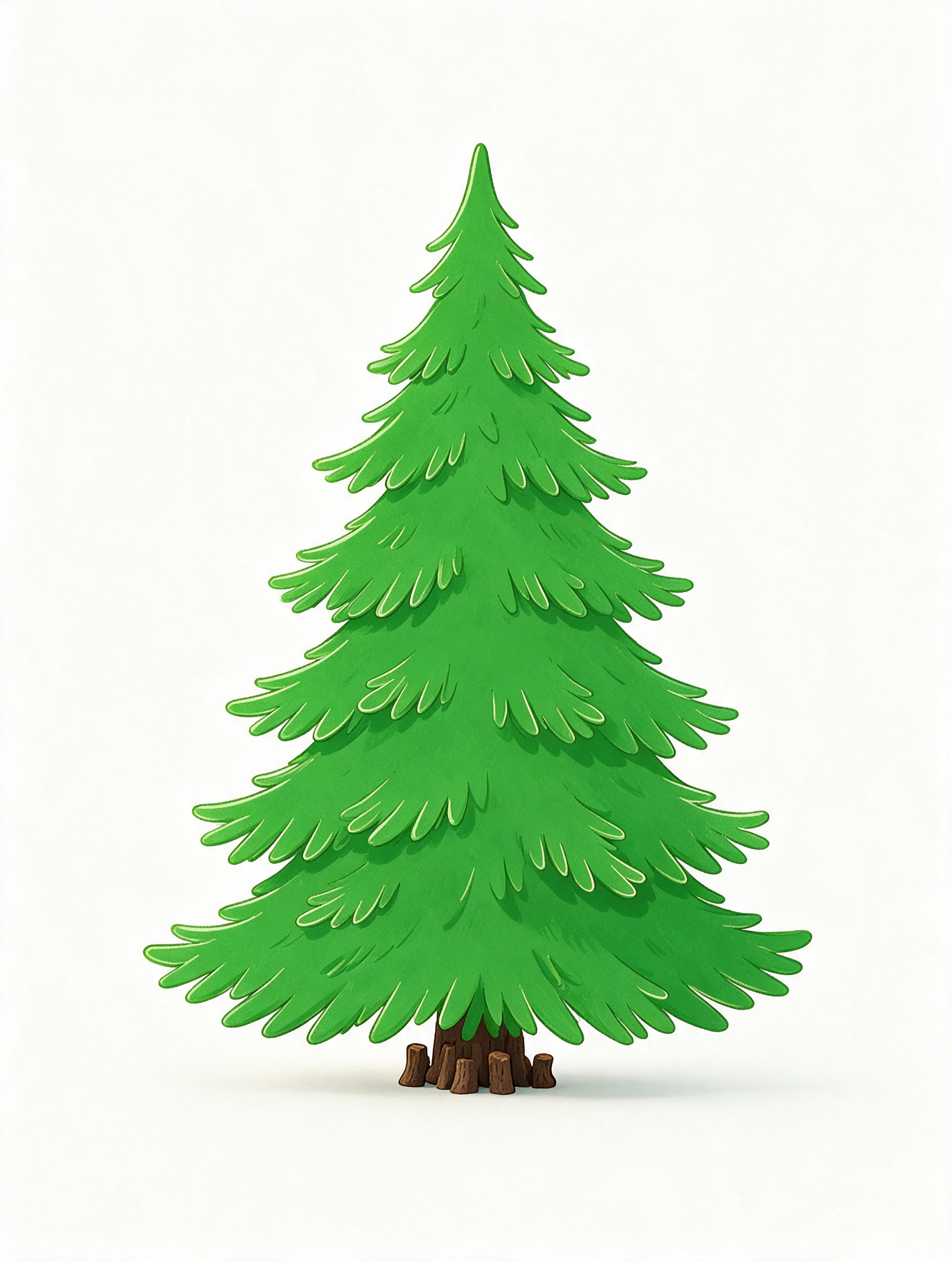 Christmas tree waiting to be decorated